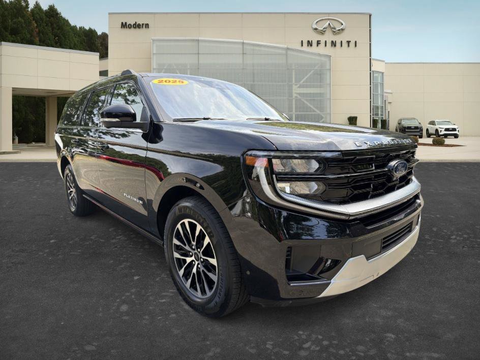 Used 2025 Black Metallic Ford Platinum image 3