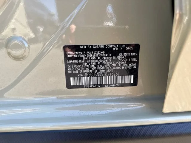 New 2026 SAND DUNE PEARL Subaru Limited Hybrid image 23
