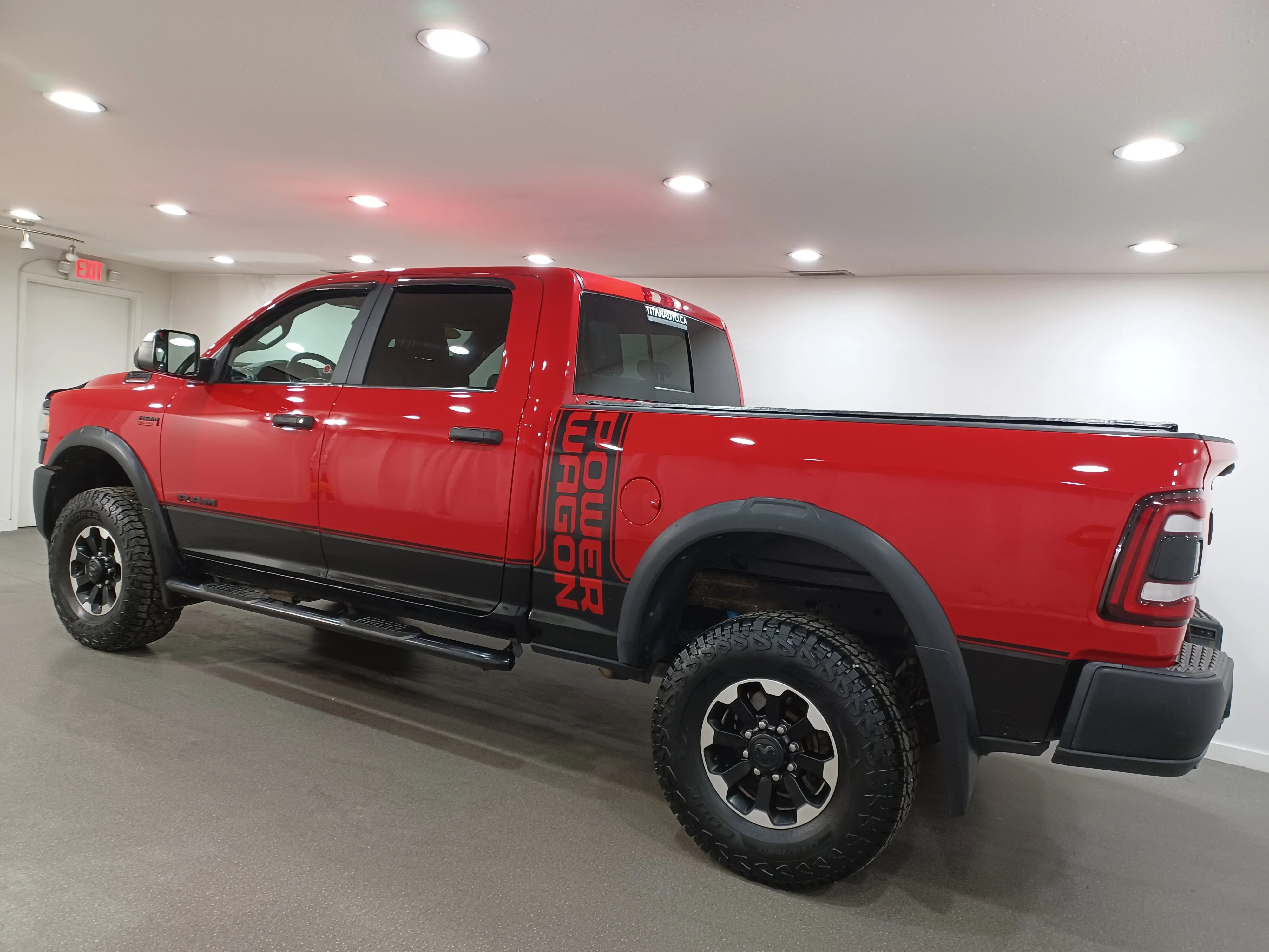 Certified Used 2020 Red Ram Power Wagon*6.4L HEMI | Flame Red | 34in Tires | Park Assist | Side Steps | Tow Pkg | Tonneau Cover image 7
