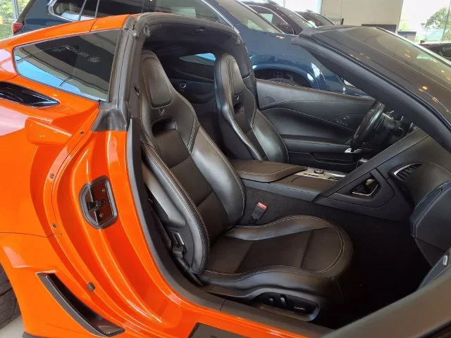 Certified Used 2019 SEBRING ORANGE TINTCOAT Chevrolet Z06 2LZ image 22