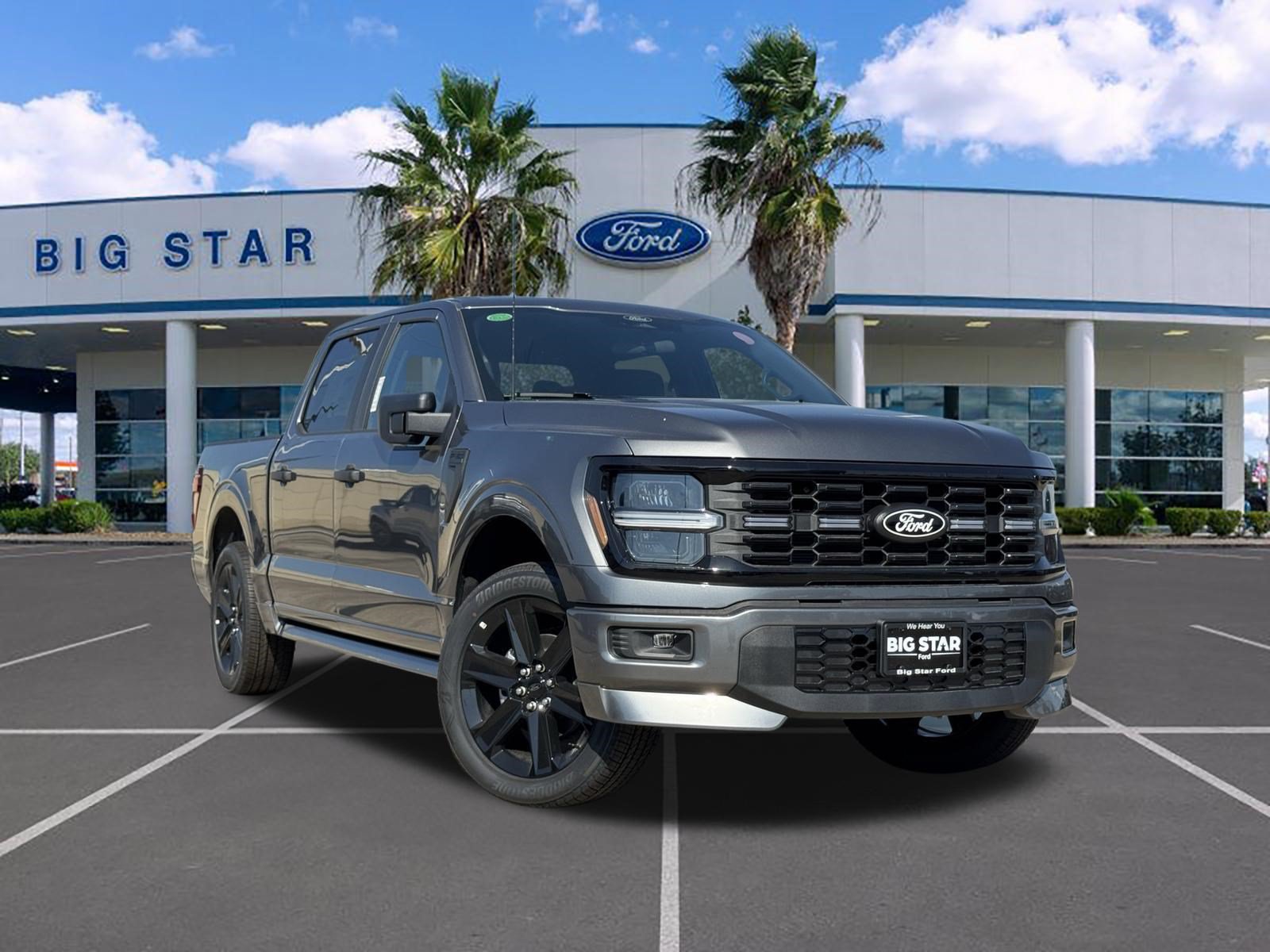 New 2026 Gray Metallic Ford STX image 1