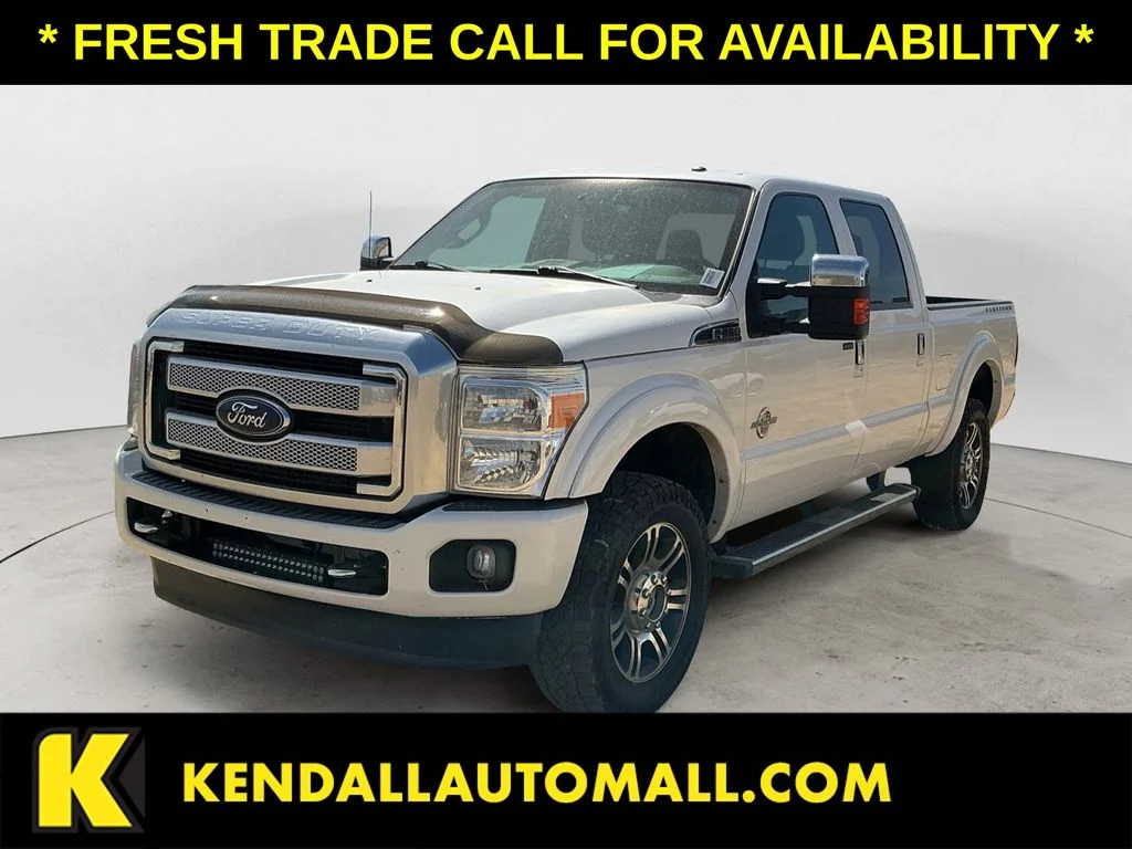 Used 2015 White Ford Platinum image 1