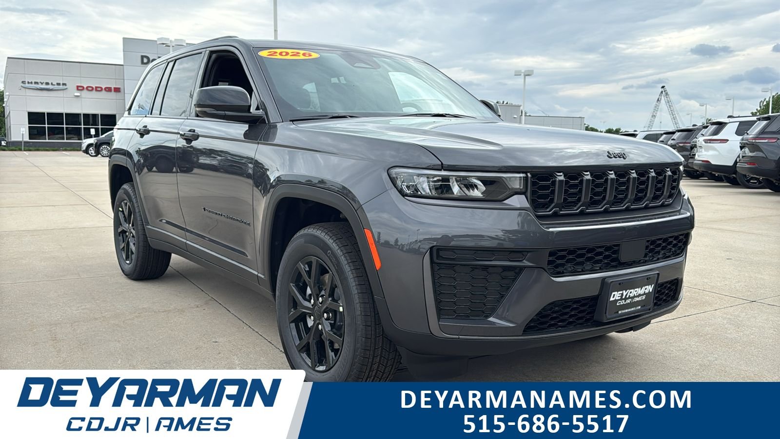 New 2026 Baltic Gray Metallic Clear-Coat Exterior Paint Jeep Altitude image 1