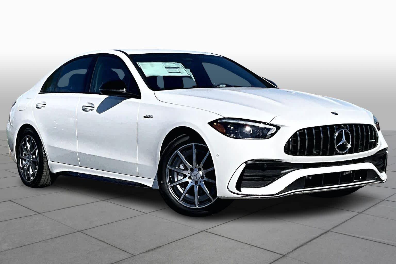 New 2026 Polar White Mercedes-Benz AMG® C 43 4MATIC® Sedan image 2
