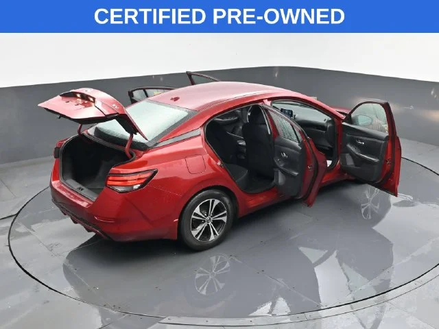 Certified Used 2021 Scarlet Ember Nissan SV image 27