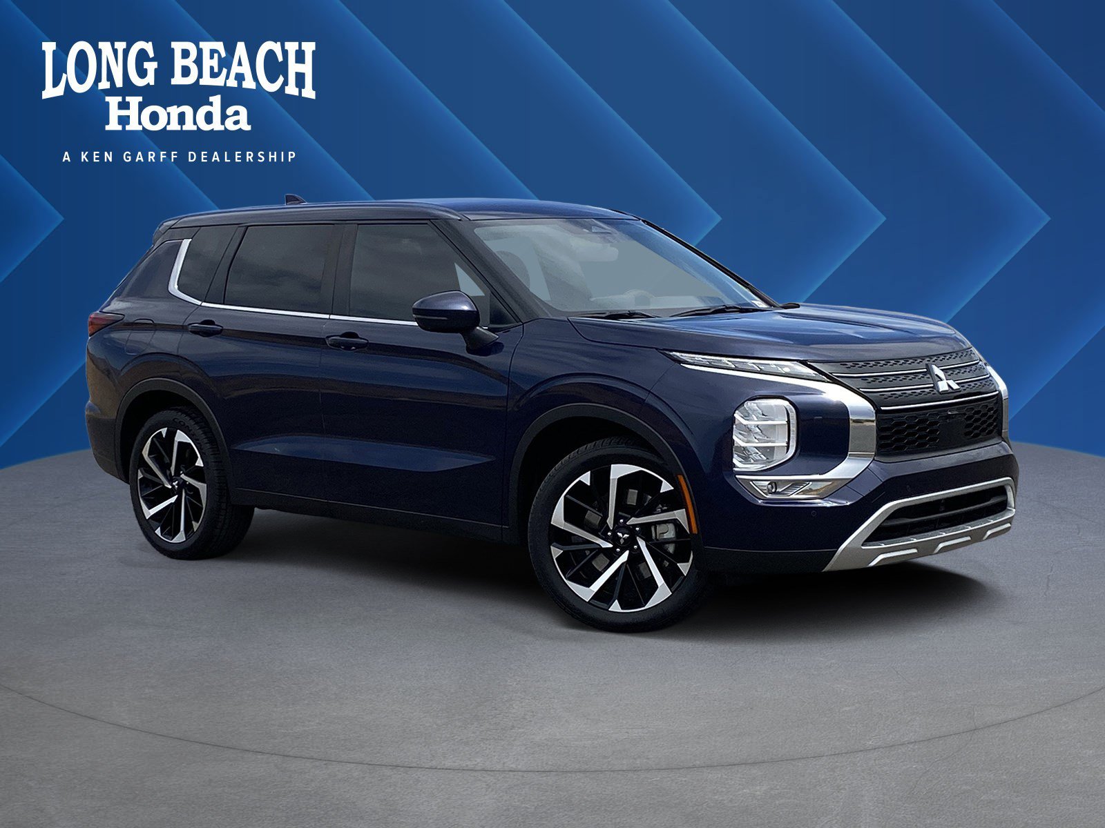 Used 2024 Cosmic Blue Metallic Mitsubishi SE Black Edition image 1