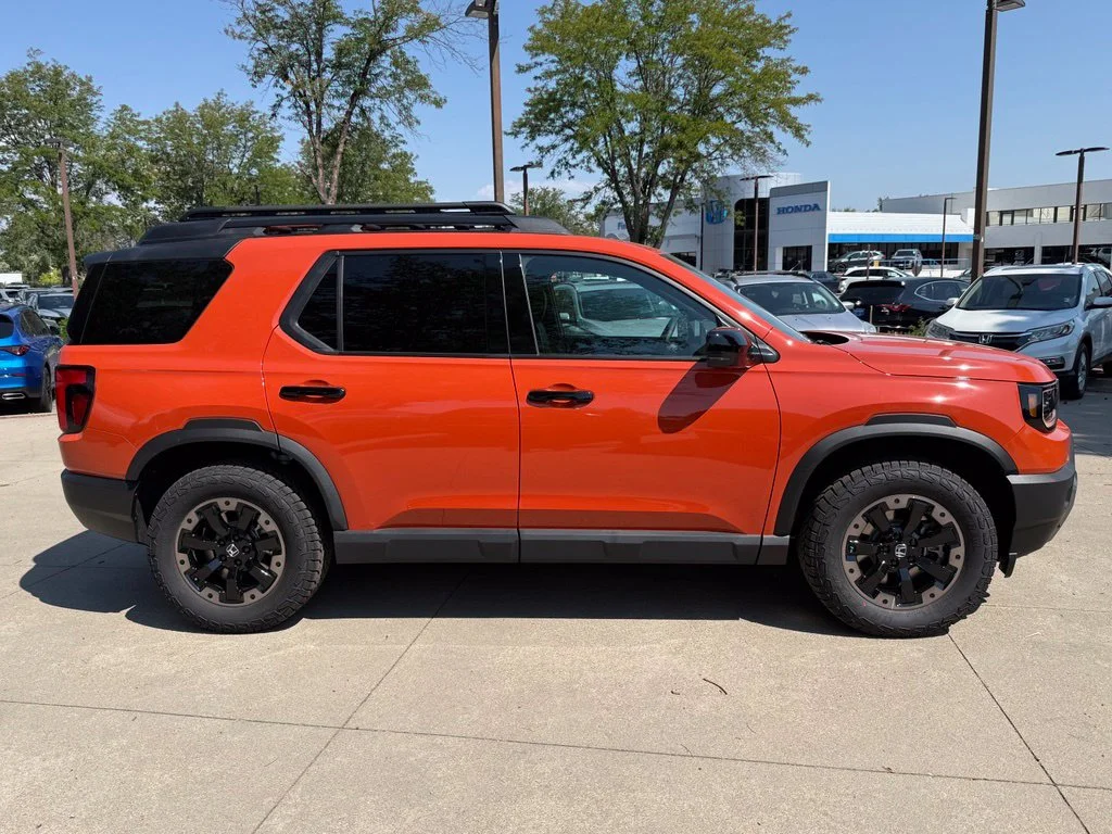 New 2026 Sunset Orange Honda TrailSport Elite image 4