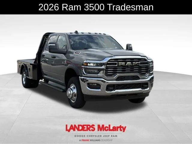 New 2026 Ceramic Gray Clear-Coat Exterior Paint RAM Tradesman image 2