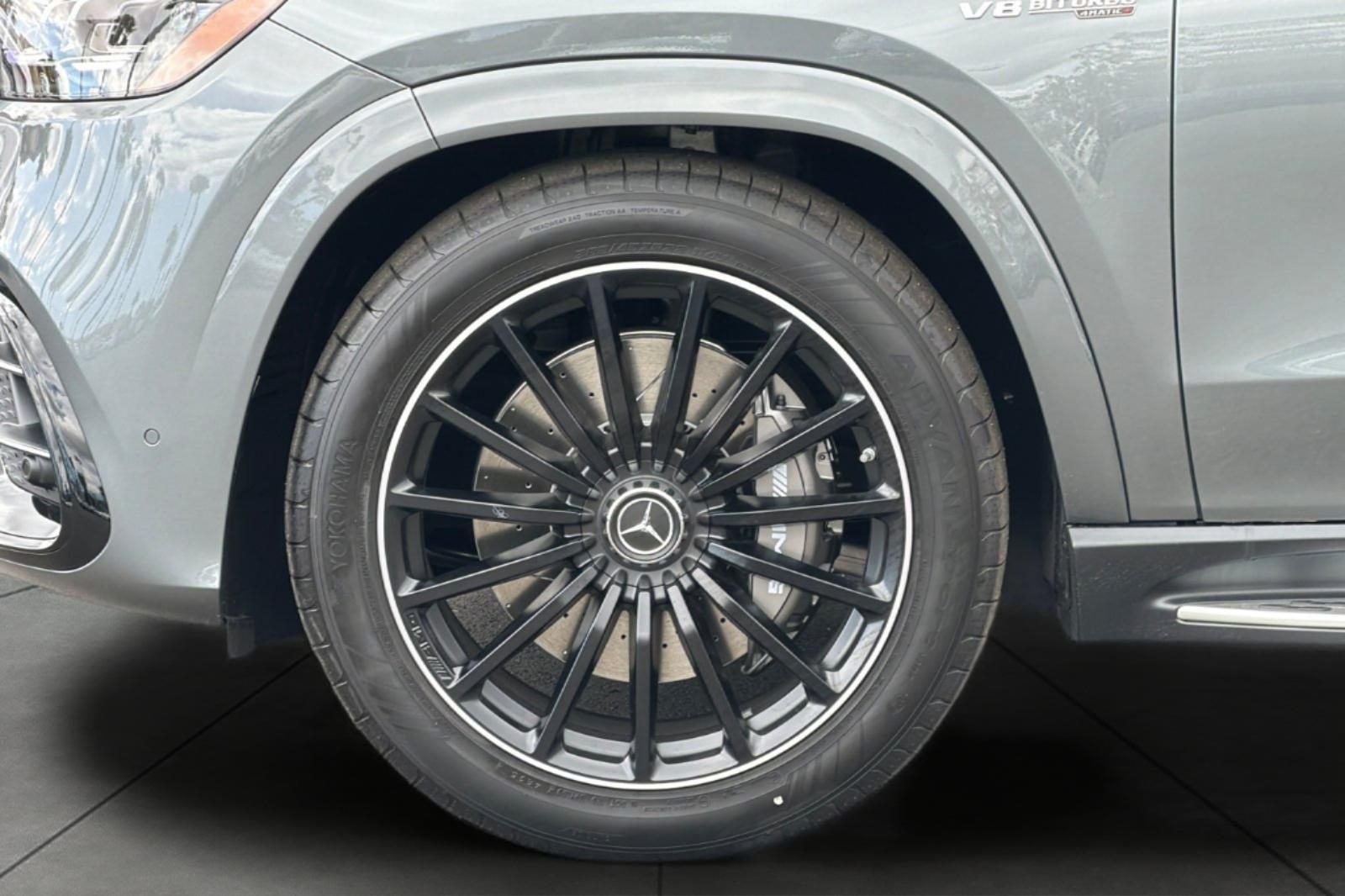 New 2026 Selenite Grey Metallic Mercedes-Benz GLS 63 AMG® image 4