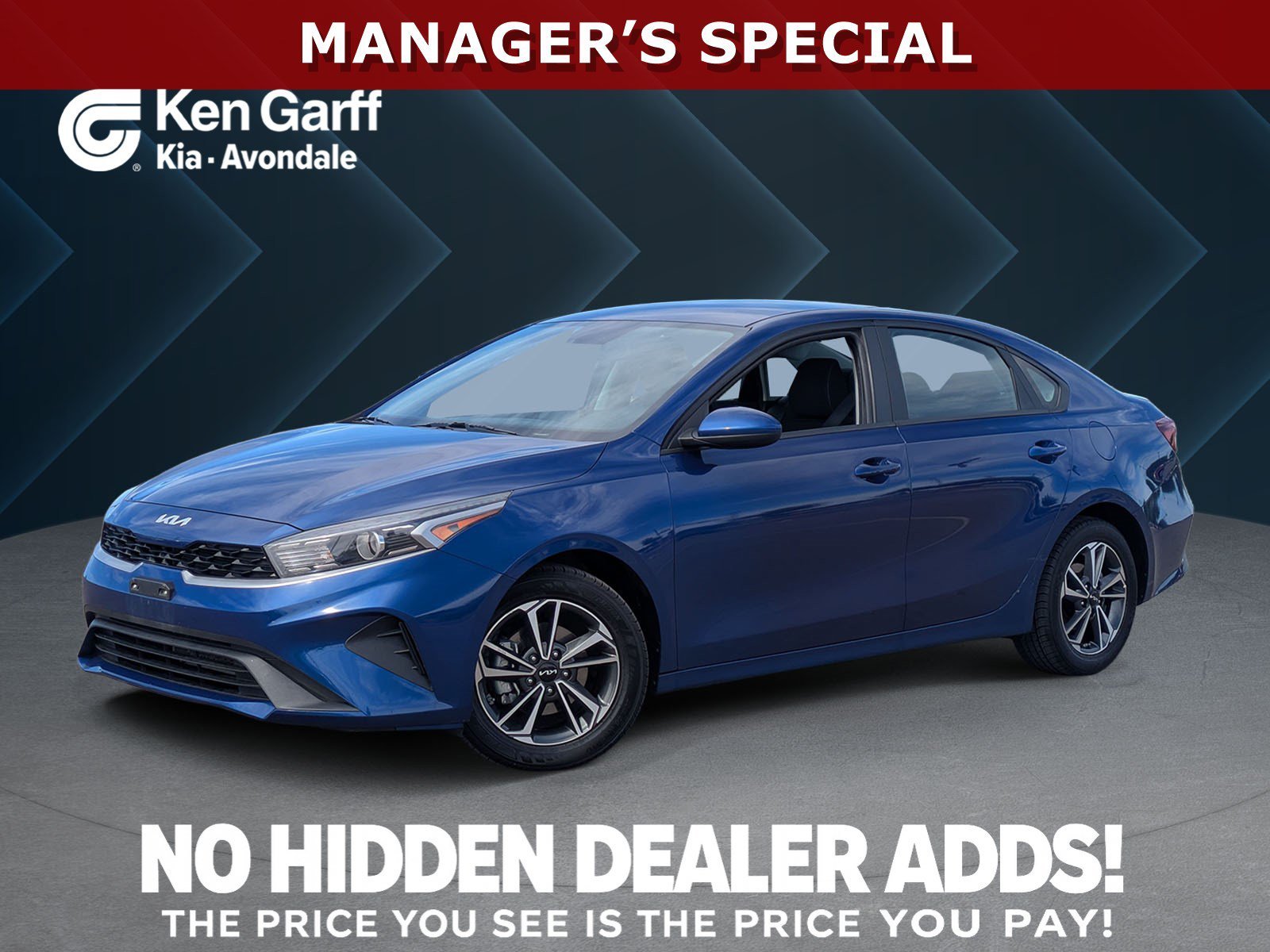 Used 2024 Deep Sea Blue Kia LXS image 1