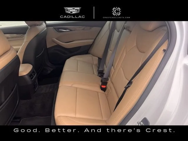 Used 2023 Crystal White Tricoat CADILLAC Premium Luxury image 25