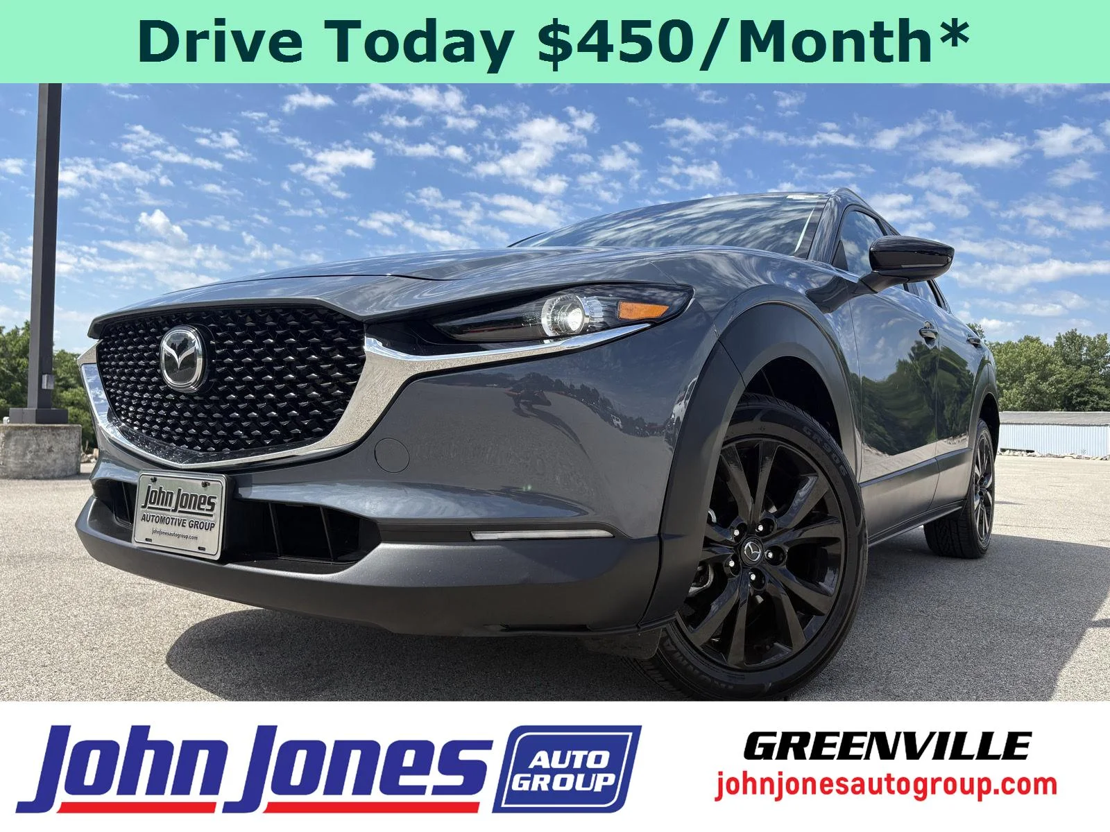 Used 2025 Polymetal Gray Metallic Mazda 2.5 S Carbon Edition image 1