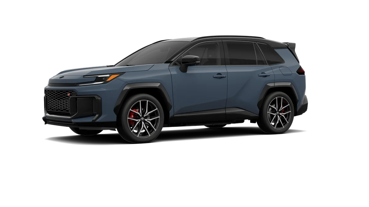 New 2026 Storm Cloud with Midnight Black Metallic roof Toyota GR SPORT image 2