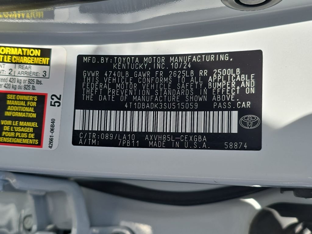 Certified Used 2025 Beige Toyota XLE image 39