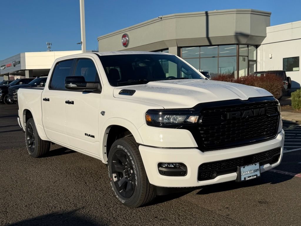 New 2026 Bright White Clear-Coat Exterior Paint RAM Big Horn/Lone Star image 2