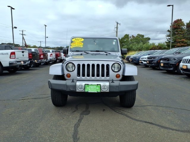 Certified 2013 Jeep Wrangler Unlimited Sahara with VIN 1C4BJWEG5DL655726 for sale in Branford, CT