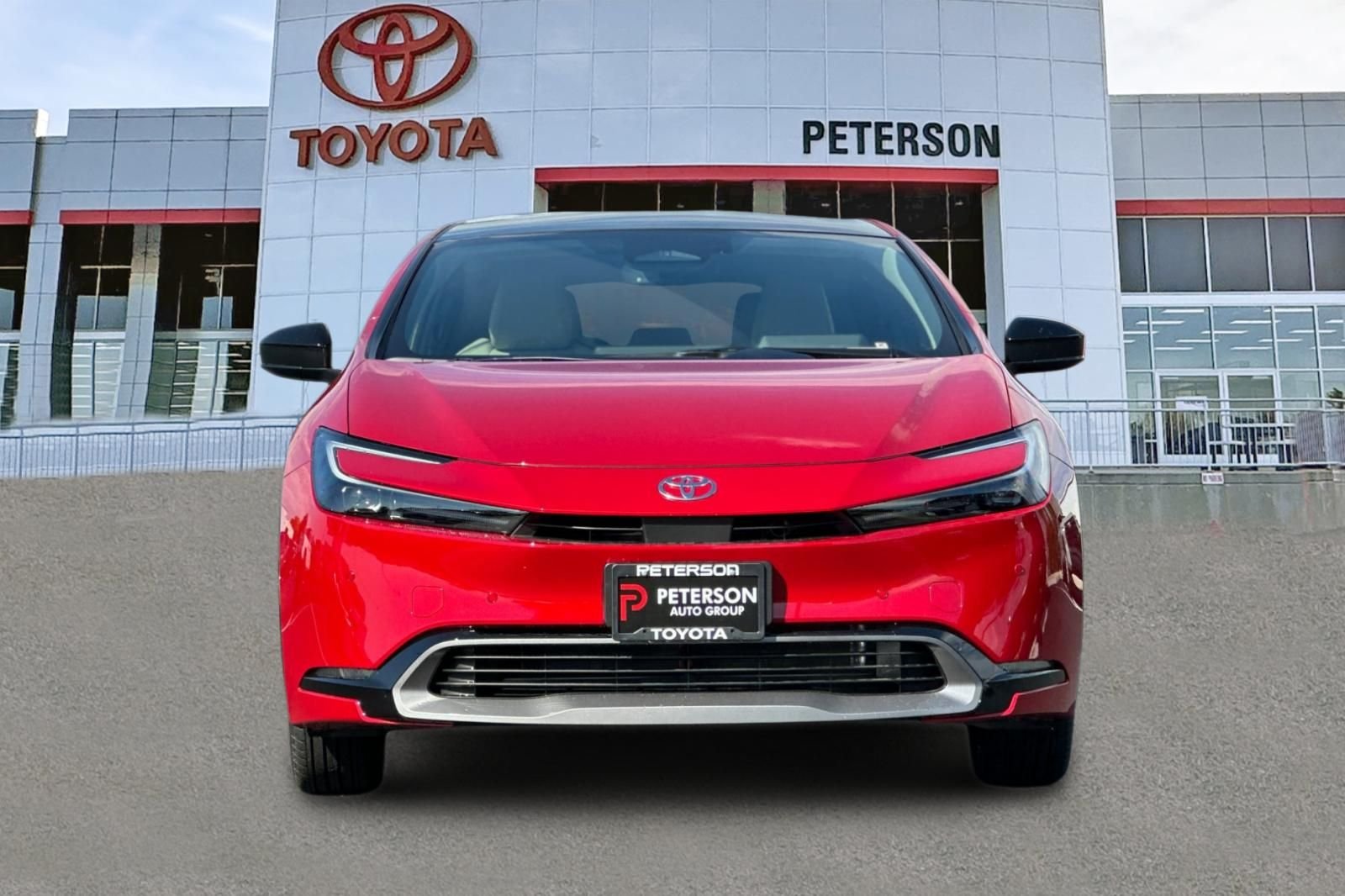 New 2026 Supersonic Red Toyota XLE AWD image 9