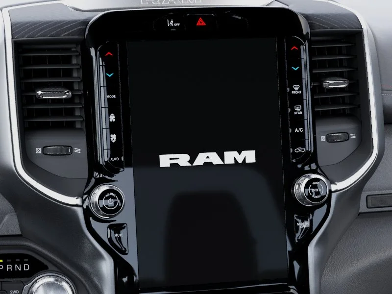 New 2026 Bright White Clear-Coat Exterior Paint RAM Laramie image 51