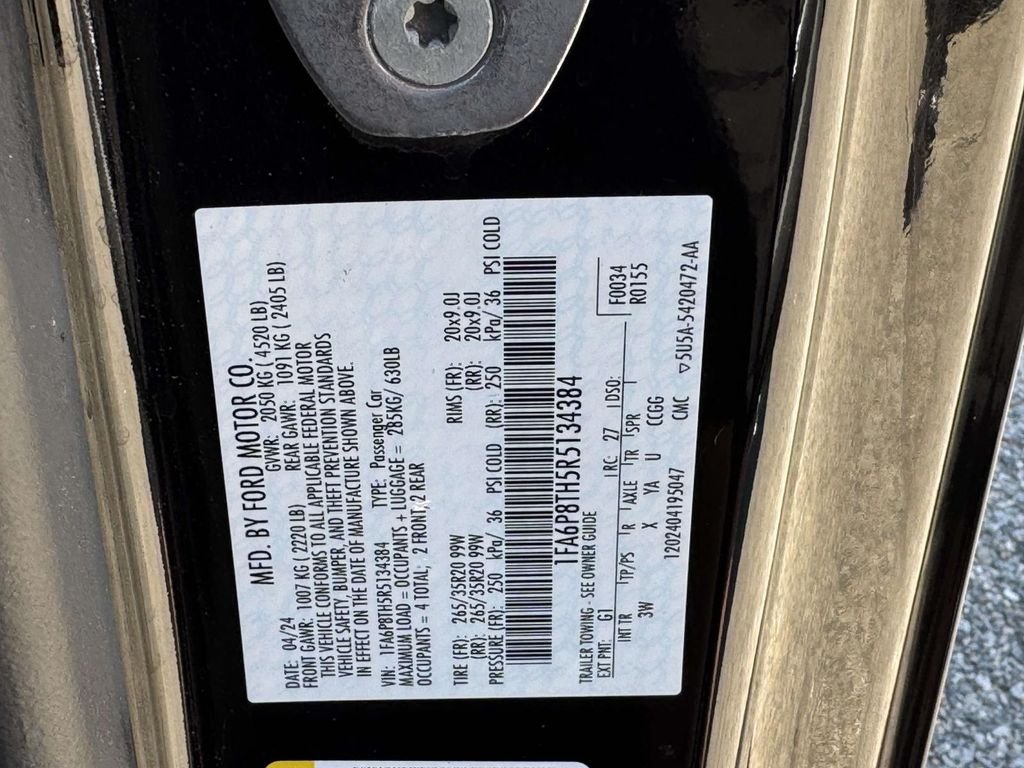 Used 2024 Black Ford EcoBoost Premium image 26