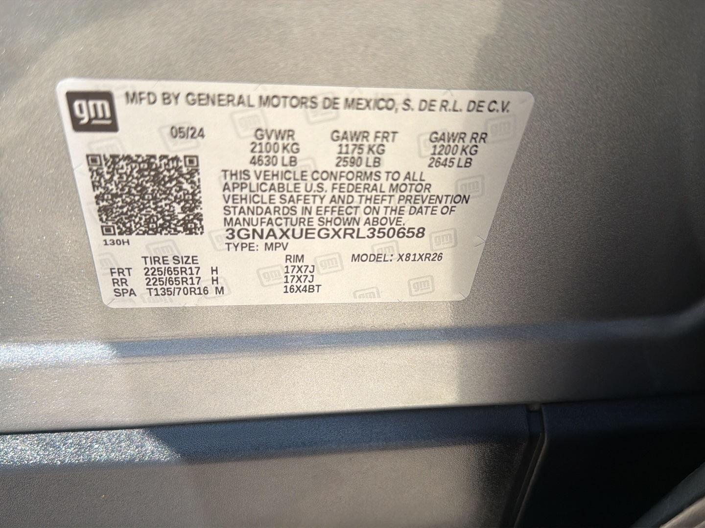 Used 2024 Sterling Gray Metallic Chevrolet LT image 42