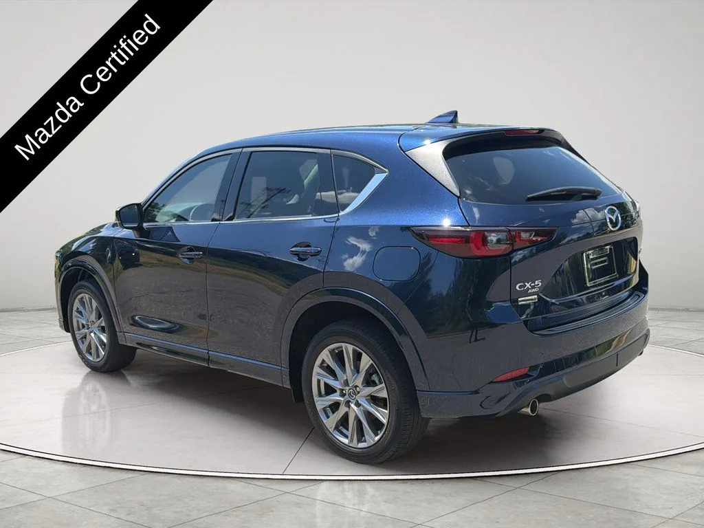 Certified Used 2024 Blue Mazda 2.5 S Premium Package image 3