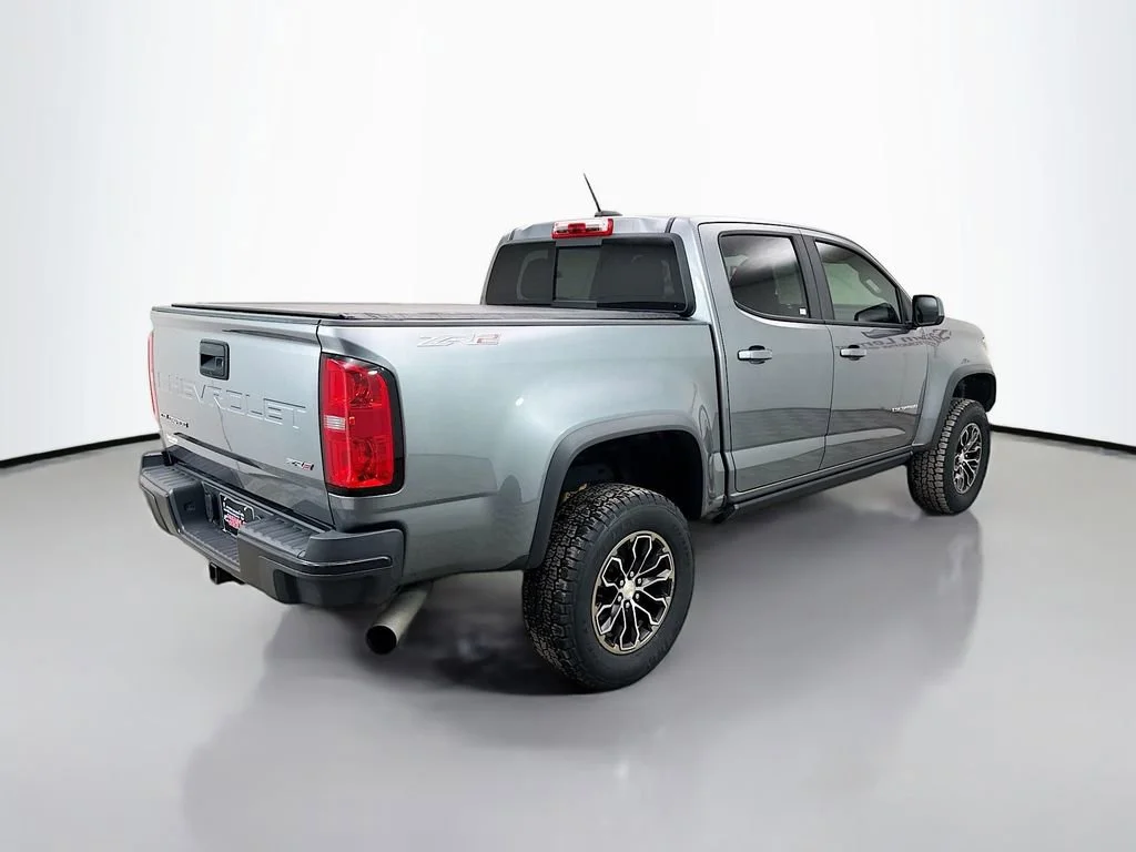 Used 2021 Satin Steel Metallic Chevrolet ZR2 image 9