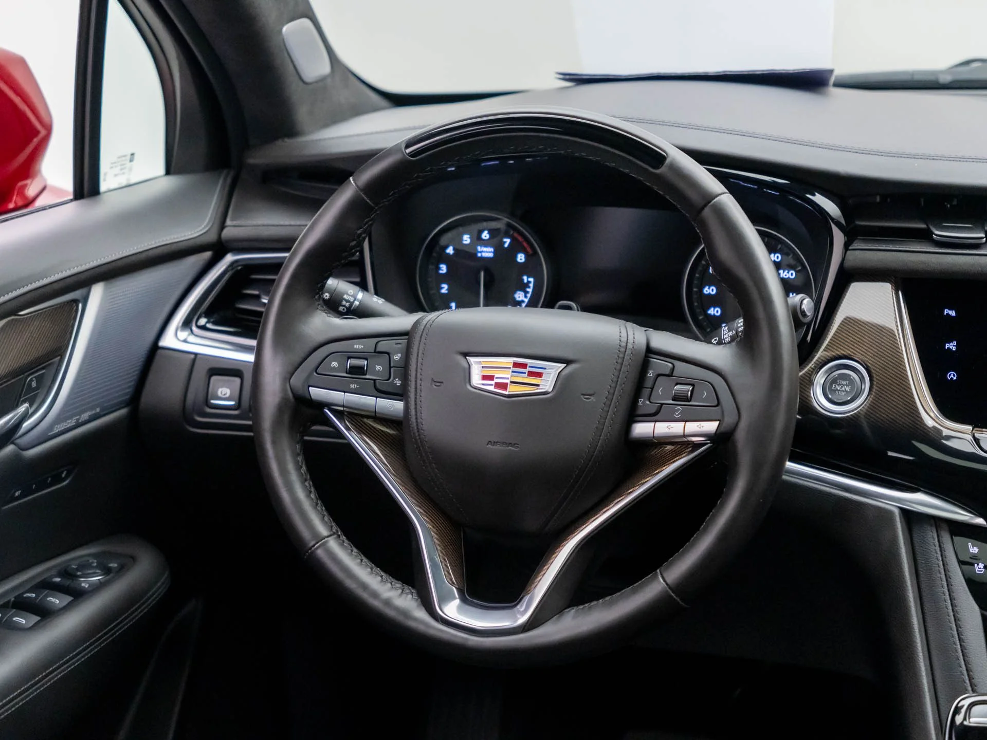 Used 2025 Red Cadillac Premium Luxury image 11