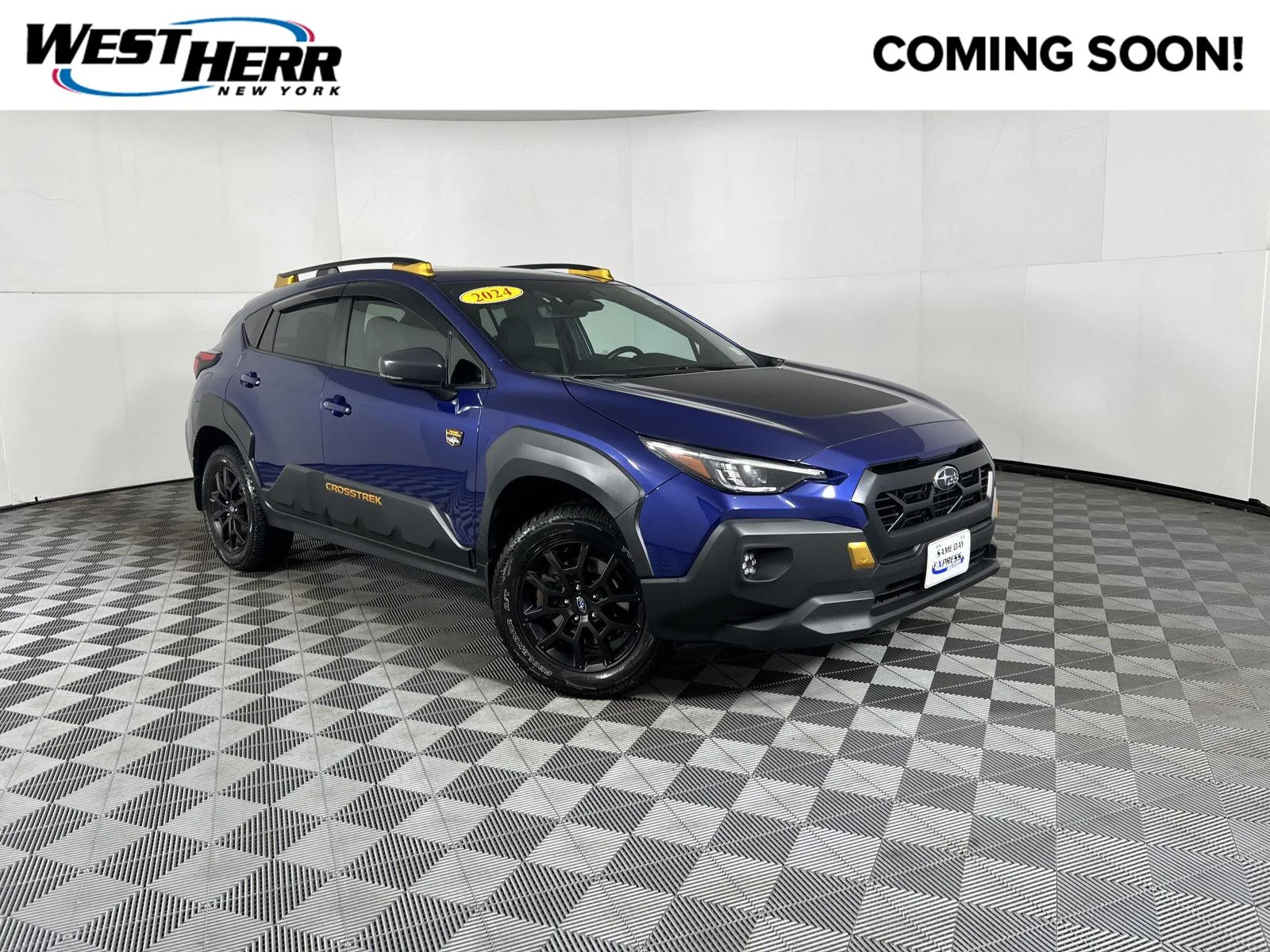 Used 2024 Sapphire Blue Pearl Subaru Wilderness image 1