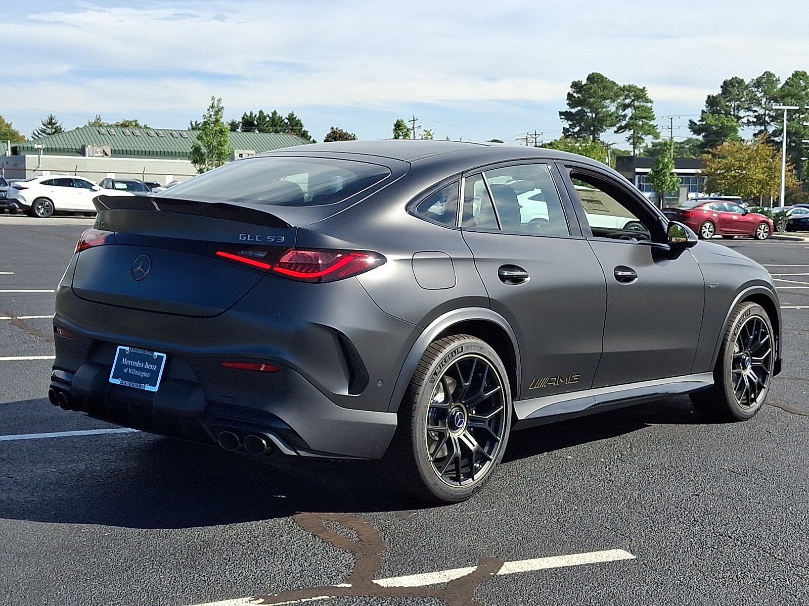 New 2027 MANUFAKTUR exclusive graphite grey magno Mercedes-Benz AMG® GLC 53 4MATIC+ Coupe image 6