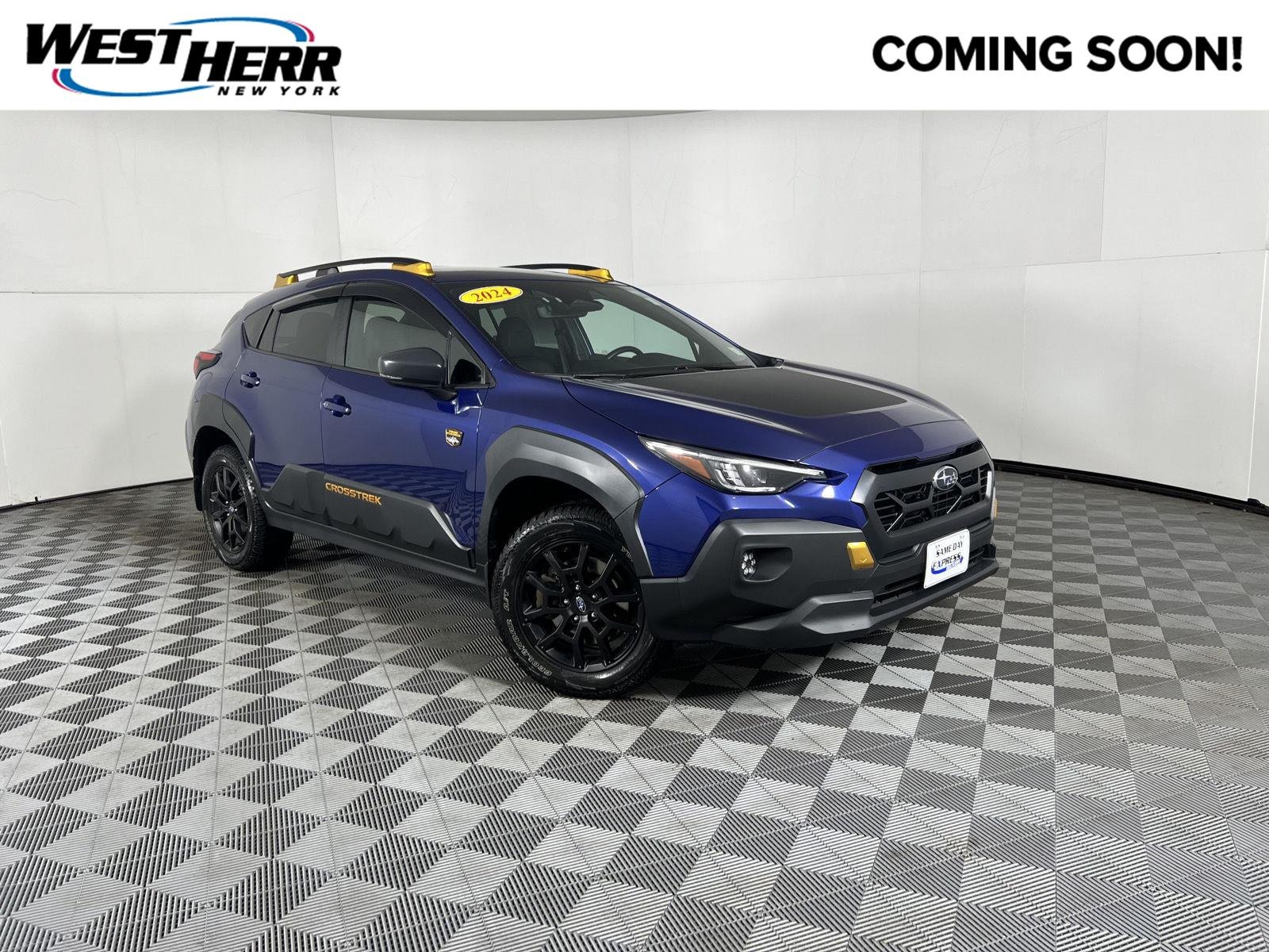 Certified Used 2024 Sapphire Blue Pearl Subaru Wilderness image 1