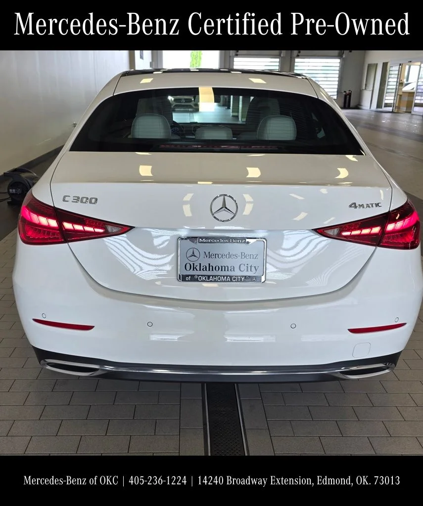Certified Used 2025 White Mercedes-Benz C 300 image 7