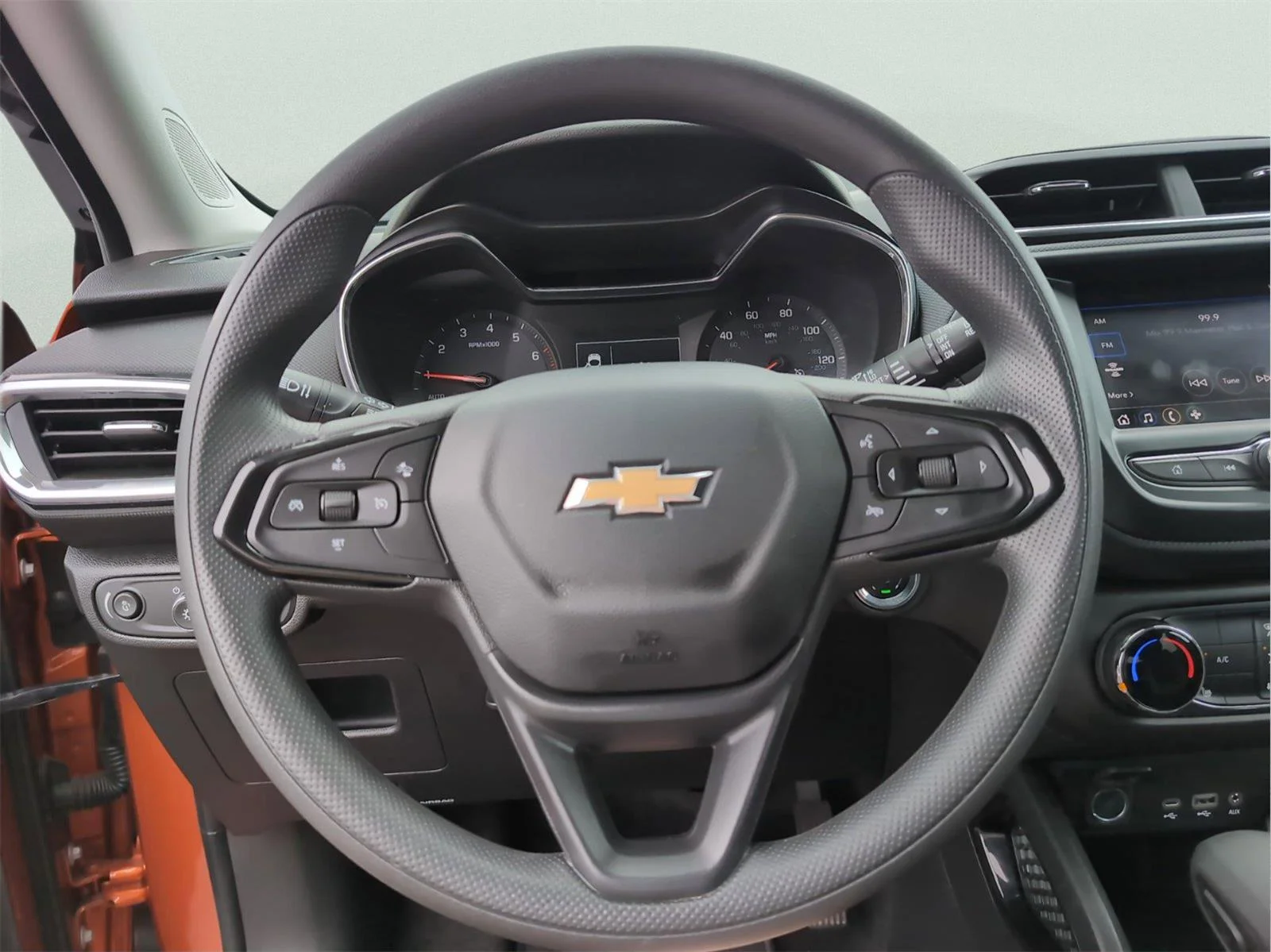 Used 2023 Vivid Orange Metallic Chevrolet LT image 25