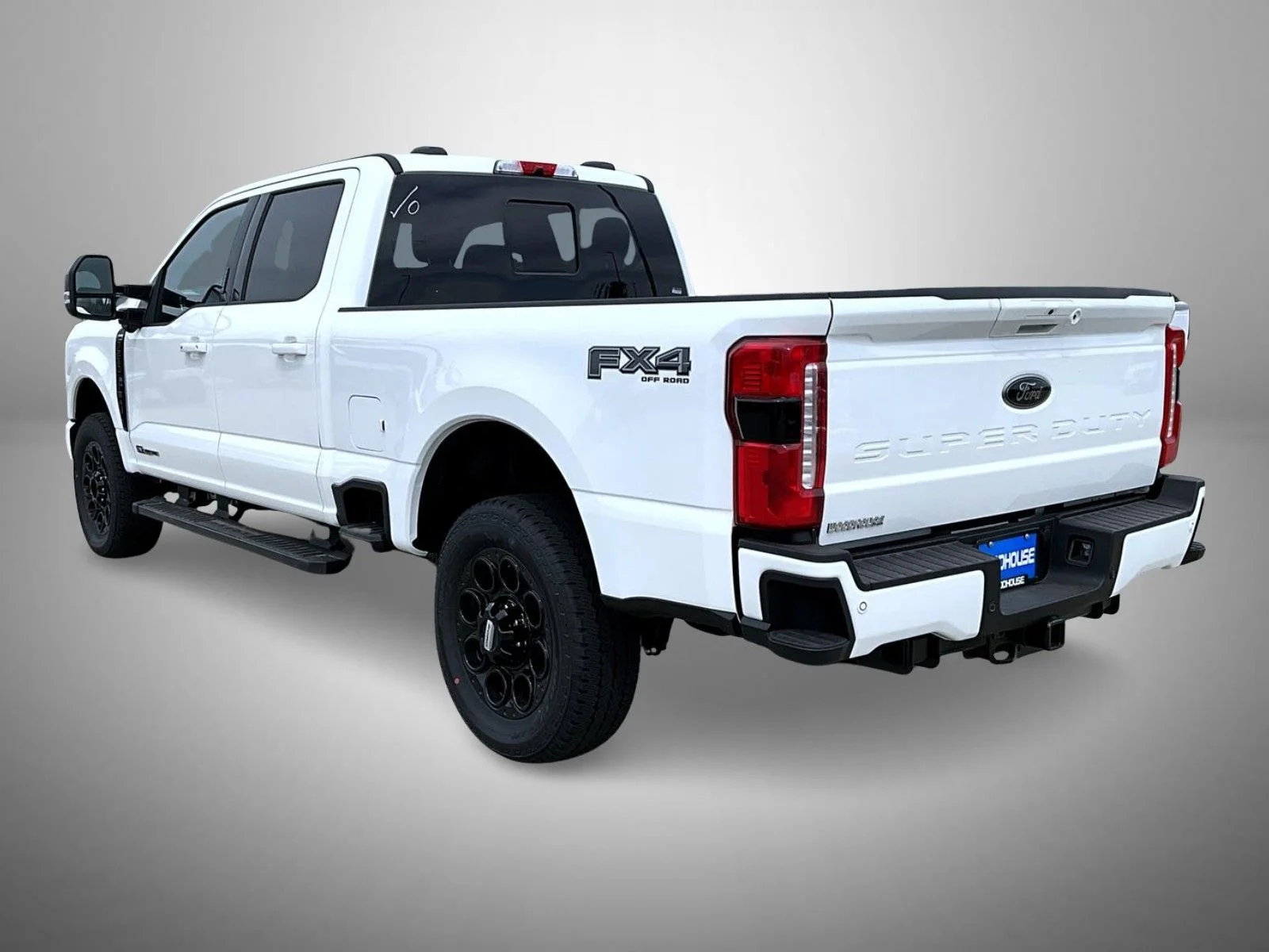 New 2026 Star White Metallic Tri-Coat Ford Lariat image 7