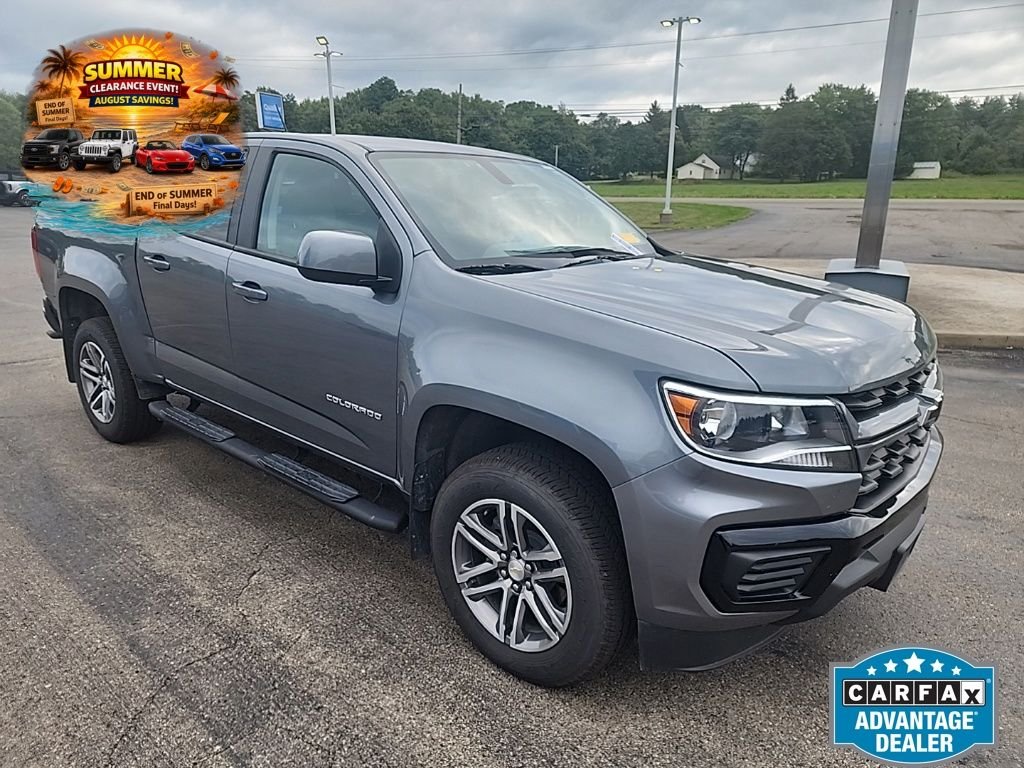 Used 2022 Gray Chevrolet Work Truck image 1