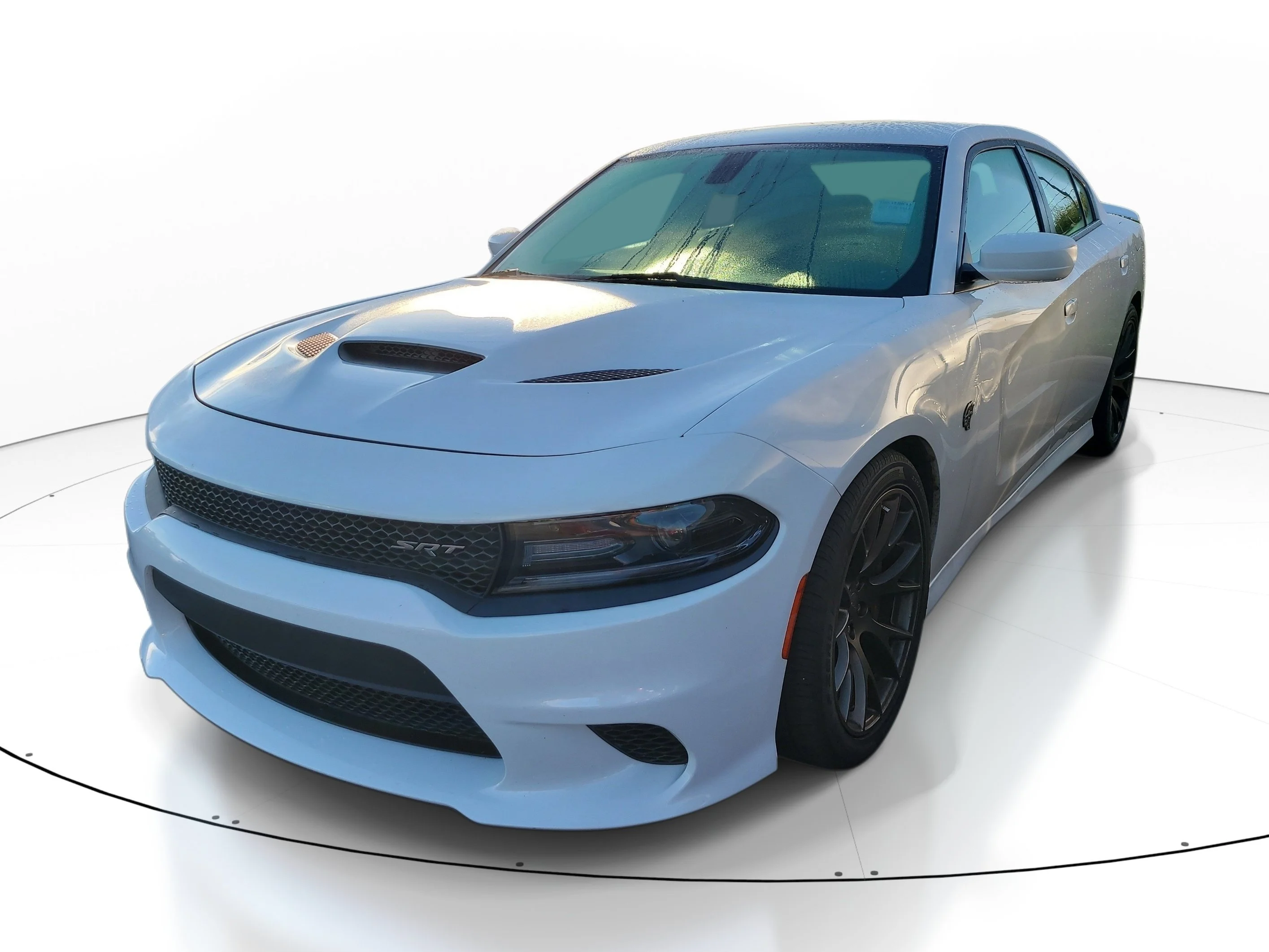 Used 2016 Bright White Clearcoat Dodge SRT Hellcat image 3