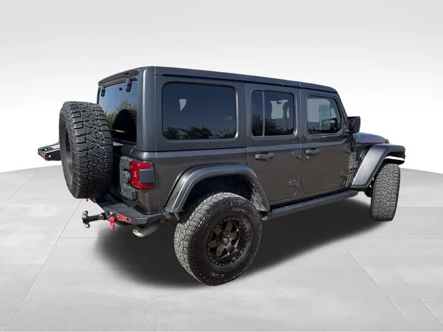 Used 2018 Gray Jeep Unlimited Rubicon image 7