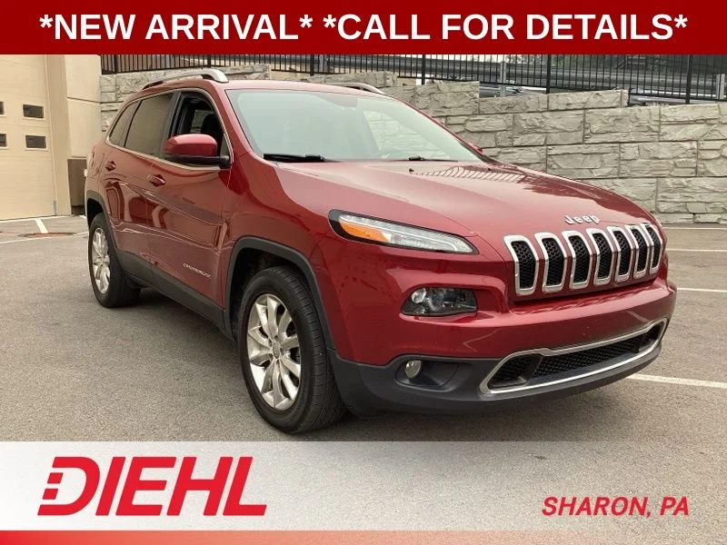 Used 2017 Red Jeep Limited image 1