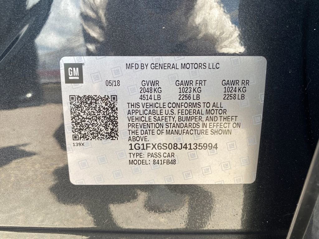 Used 2018 (Includes (TUS) Black grille.) Chevrolet Premier image 29