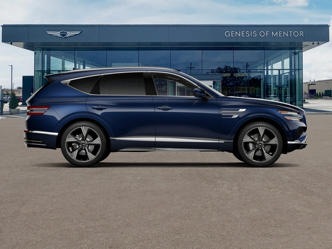 New 2026 Capri Blue Metallic Genesis 3.5T Prestige AWD image 4
