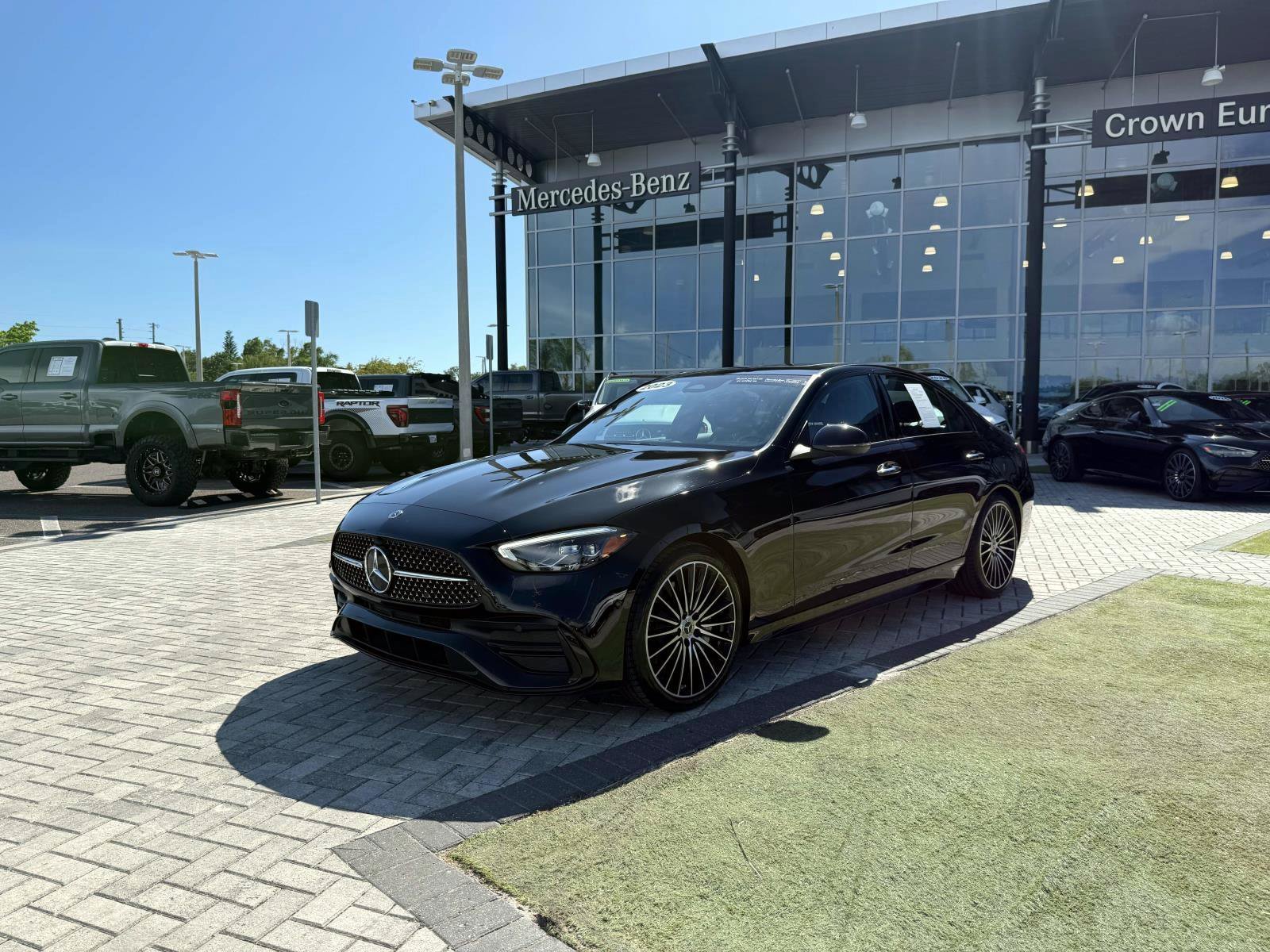 Certified Used 2023 Black Mercedes-Benz C 300 image 2