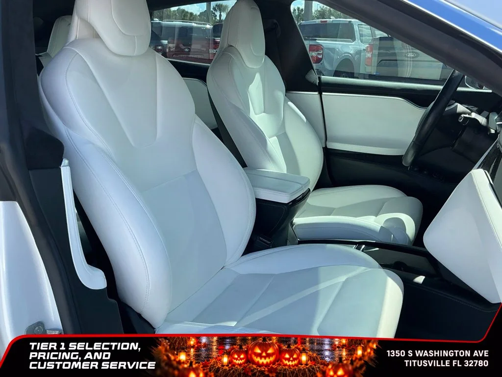 Used 2017 White Tesla 100D image 16