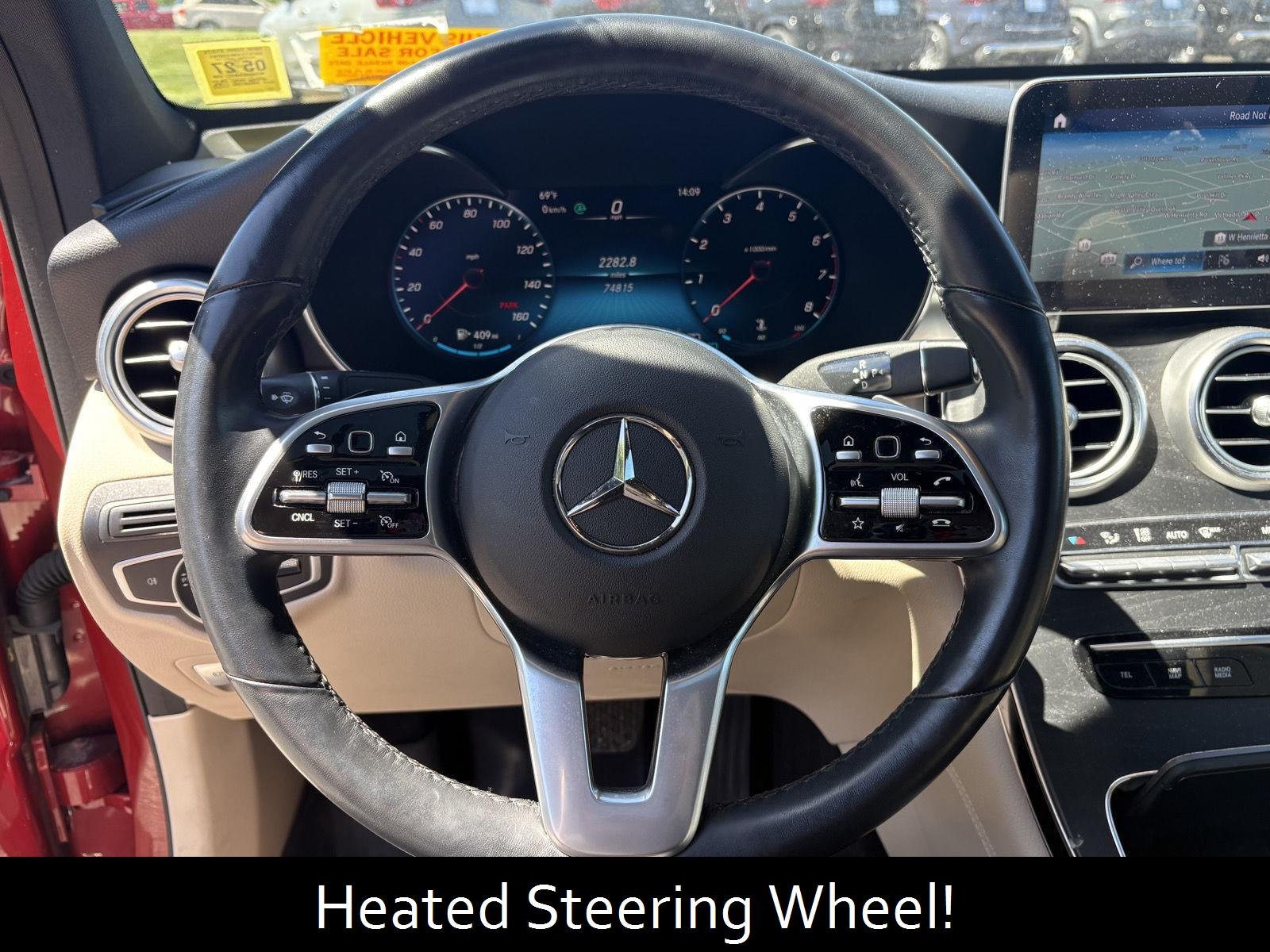 Used 2020 designo Cardinal Red Metallic Mercedes-Benz GLC 300 image 10