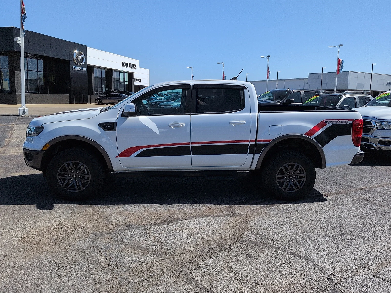 Used 2022 Oxford White Ford LARIAT image 4