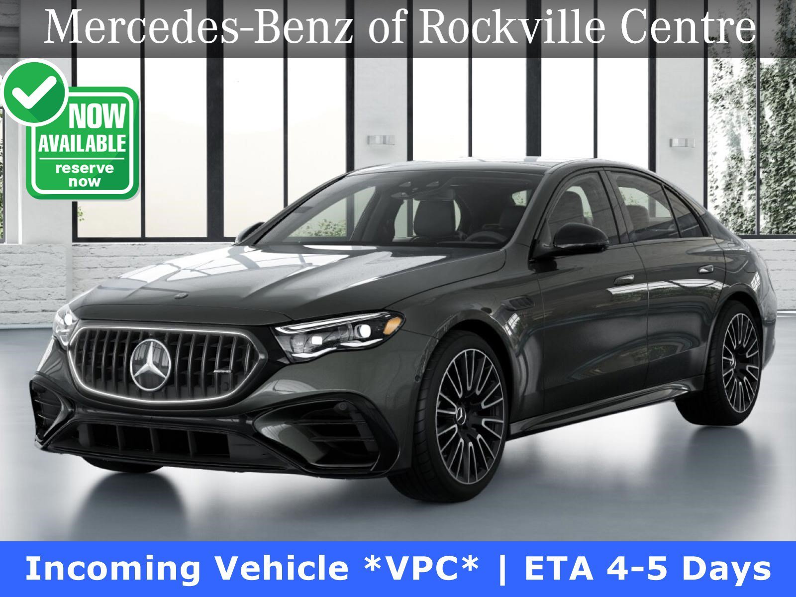 New 2027 Graphite Grey Metallic Mercedes-Benz AMG® E 53 E image 1