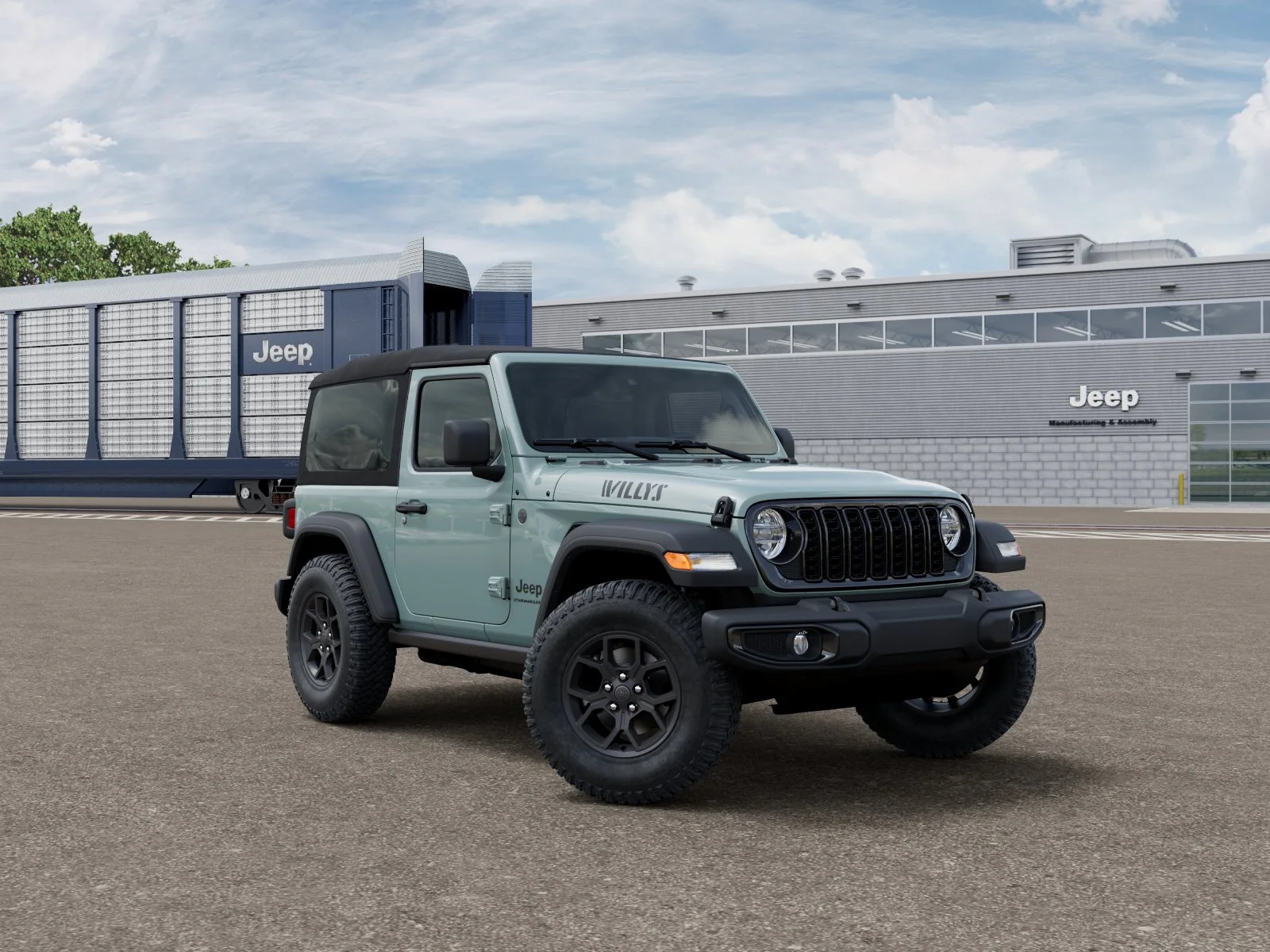 New 2026 Earl Clear-Coat Exterior Paint Jeep Willys image 3