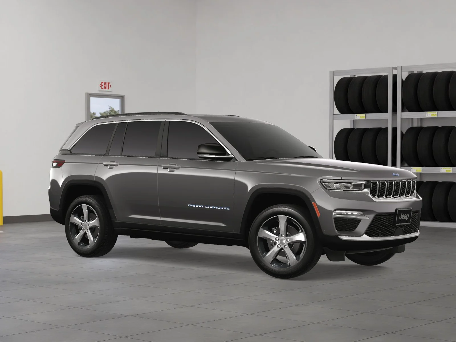 New 2024 Baltic Gray Metallic Clearcoat Jeep 4xe image 36