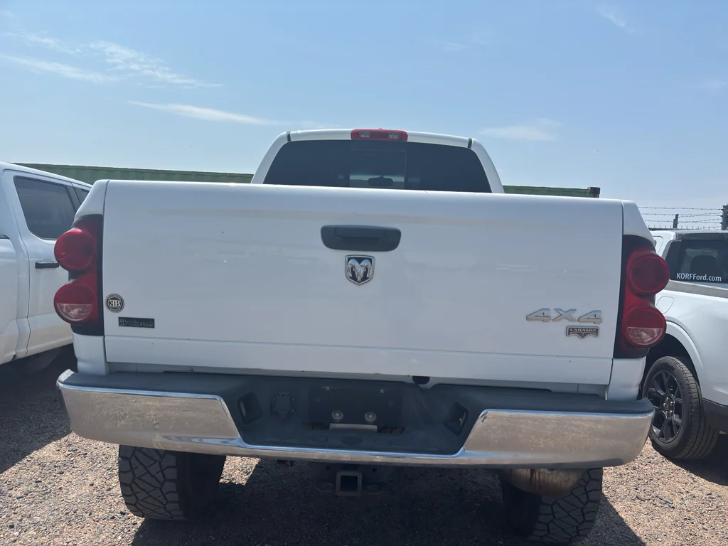 Used 2008 Bright White Clearcoat Dodge Laramie image 6