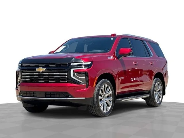 Used 2025 Radiant Red Tintcoat Chevrolet High Country image 1