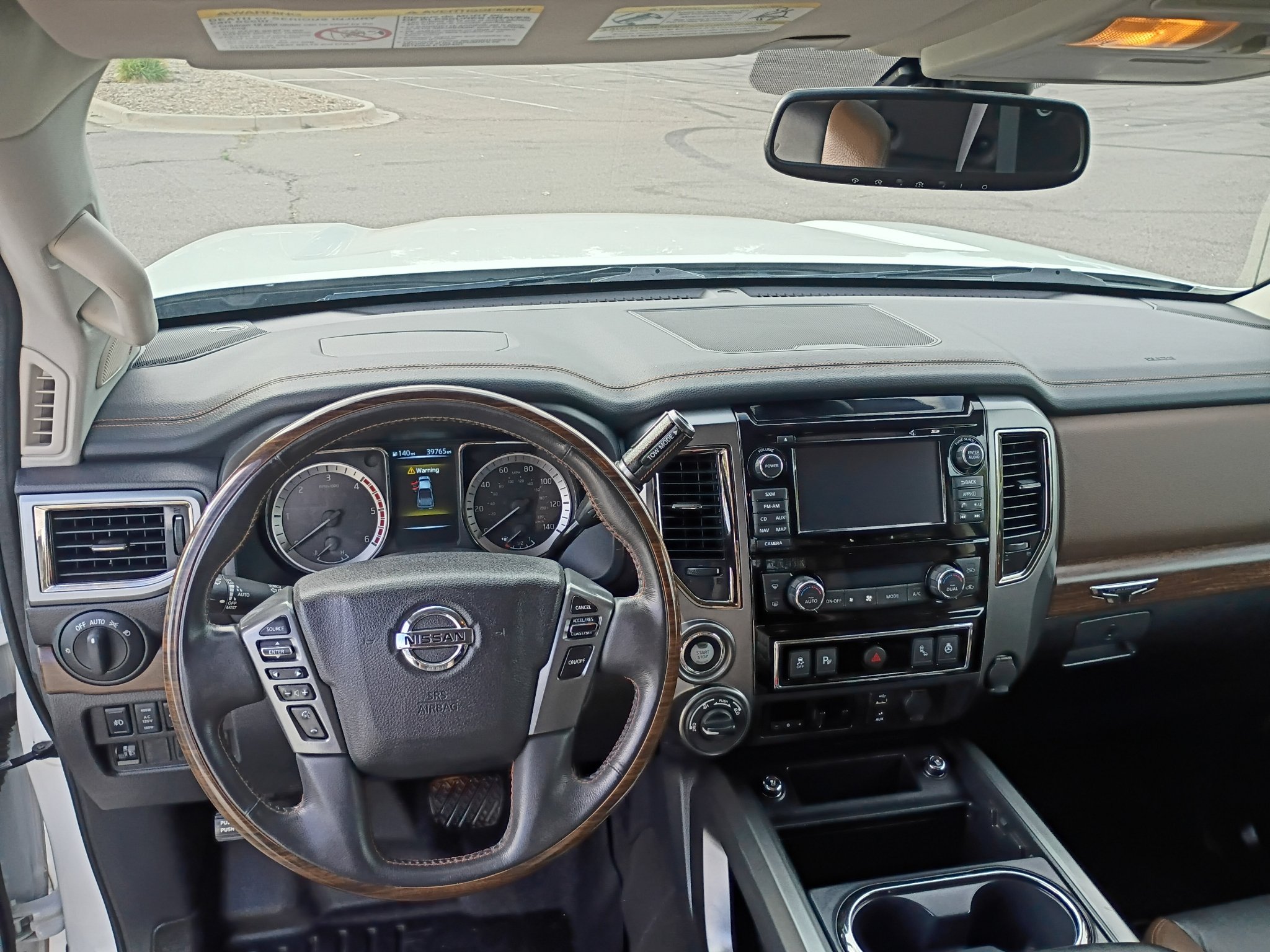 Used 2017 Pearl White Nissan Platinum Reserve image 24