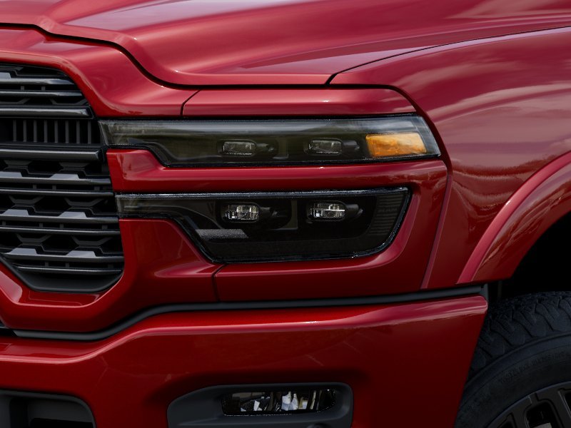New 2026 Molten Red Pearl-Coat Exterior Paint RAM Limited image 6